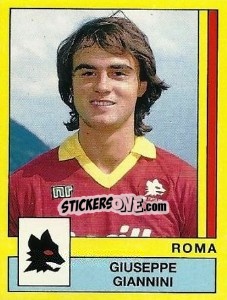 Sticker Giuseppe Giannini - Calciatori 1988-1989 n. 292 - Panini