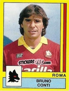 Sticker Bruno Conti - Calciatori 1988-1989 n. 299 - Panini