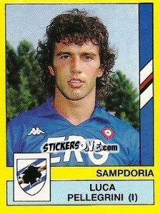 Cromo Luca Pellegrini - Calciatori 1988-1989 - Panini