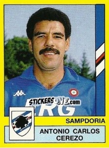 Cromo Antonio Carlos Cerezo - Calciatori 1988-1989 n. 310 - Panini