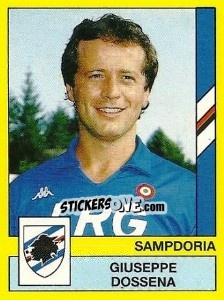 Figurina Giuseppe Dossena - Calciatori 1988-1989 - Panini