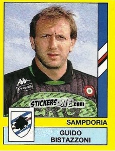 Sticker Guido Bistazzoni - Calciatori 1988-1989 n. 316 - Panini