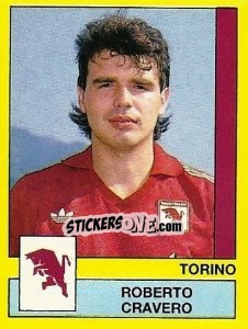 Cromo Roberto Cravero - Calciatori 1988-1989 - Panini