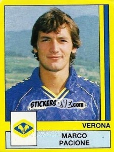 Cromo Marco Pacione - Calciatori 1988-1989 - Panini