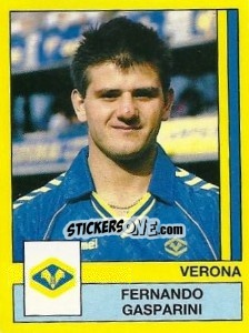 Sticker Fernando Gasparini - Calciatori 1988-1989 - Panini