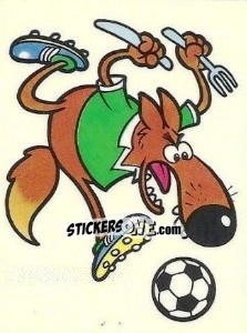 Sticker Mascotte - Calciatori 1988-1989 n. 370 - Panini