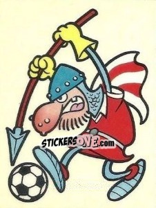 Sticker Mascotte - Calciatori 1988-1989 n. 388 - Panini