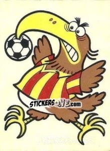 Sticker Mascotte - Calciatori 1988-1989 n. 406 - Panini