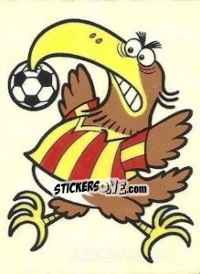 Sticker Mascotte - Calciatori 1988-1989 - Panini