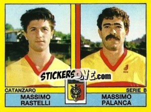 Cromo Massimo Rastelli / Massimo Palanca