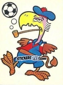 Sticker Mascotte - Calciatori 1988-1989 n. 442 - Panini