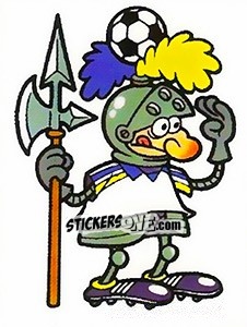 Sticker Mascotte - Calciatori 1988-1989 n. 487 - Panini