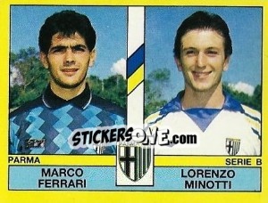 Cromo Marco Ferrari / Lorenzo Minoti