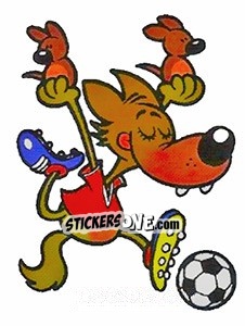 Sticker Mascotte - Calciatori 1988-1989 n. 496 - Panini