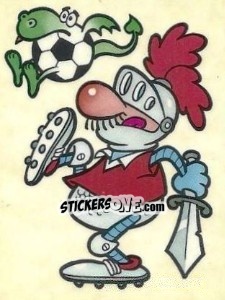 Sticker Mascotte - Calciatori 1988-1989 n. 505 - Panini