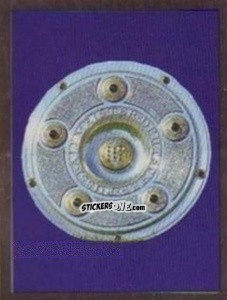 Sticker Meiseterschale - German Football Bundesliga 1991-1992 n. 2 - Panini