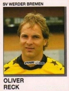 Sticker Oliver Reck