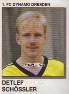 Sticker Detlef Schossler