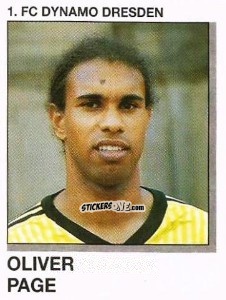 Sticker Oliver Page