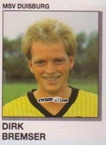 Sticker Dirk Bremser