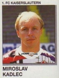 Sticker Miroslav Kadlec
