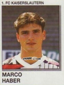 Sticker Marco Haber