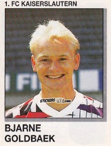 Sticker Bjarne Goldbaek
