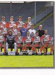 Sticker Team - German Football Bundesliga 1991-1992 n. 164 - Panini