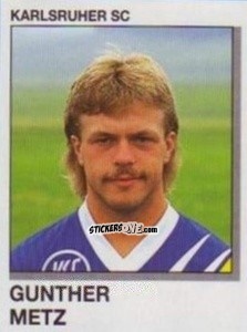Sticker Gunther Metz