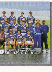 Sticker Team - German Football Bundesliga 1991-1992 n. 182 - Panini