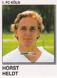 Sticker Horst Heldt