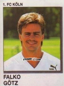Sticker Falko Gotz - German Football Bundesliga 1991-1992 n. 194 - Panini