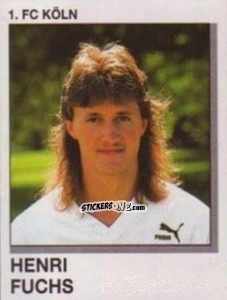 Sticker Henri Fuchs