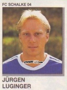 Cromo Jurgen Luginger - German Football Bundesliga 1991-1992 n. 293 - Panini