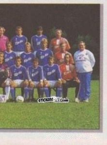 Sticker Team - German Football Bundesliga 1991-1992 n. 308 - Panini