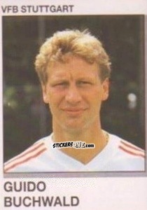 Sticker Guido Buchwald - German Football Bundesliga 1991-1992 n. 310 - Panini
