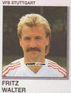 Sticker Fritz Walter - German Football Bundesliga 1991-1992 n. 324 - Panini