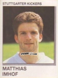 Sticker Matthias Imhof