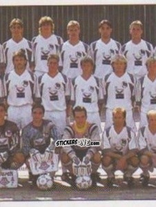 Sticker Team - German Football Bundesliga 1991-1992 n. 376 - Panini