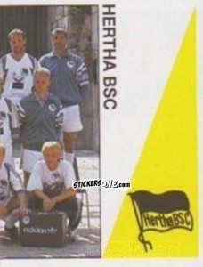 Sticker Team - German Football Bundesliga 1991-1992 n. 377 - Panini