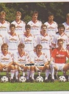 Sticker Team - German Football Bundesliga 1991-1992 n. 379 - Panini