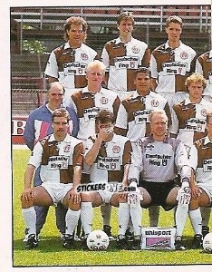 Sticker Team - German Football Bundesliga 1991-1992 n. 390 - Panini