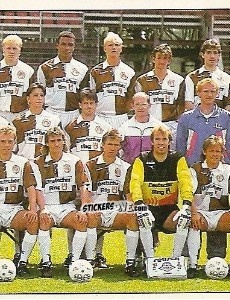 Sticker Team - German Football Bundesliga 1991-1992 n. 391 - Panini