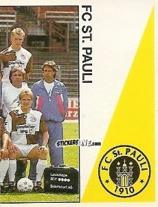 Sticker Team - German Football Bundesliga 1991-1992 n. 392 - Panini