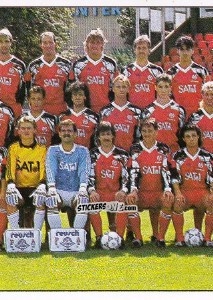 Sticker Team - German Football Bundesliga 1991-1992 n. 424 - Panini