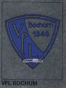 Cromo Wappen VfL Bochum - German Football Bundesliga 1991-1992 - Panini