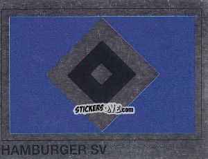 Sticker Wappen Hamburger SV - German Football Bundesliga 1991-1992 n. W7 - Panini