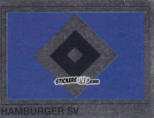 Cromo Wappen Hamburger SV - German Football Bundesliga 1991-1992 - Panini