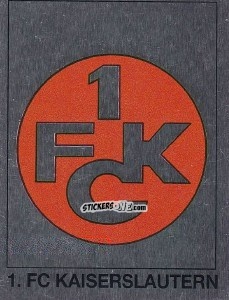 Sticker Wappen 1.FC Kaiserslautern