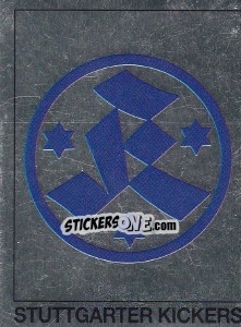 Sticker Wappen Stuttgarter Kickers - German Football Bundesliga 1991-1992 - Panini